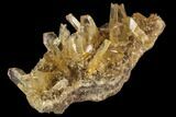 Selenite Crystal Cluster (Fluorescent) - Peru #94623-1